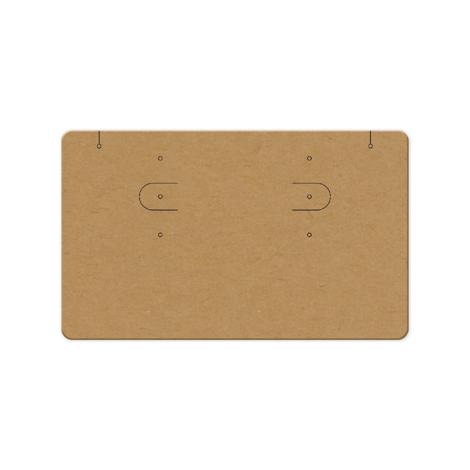 Sasagawa Handmade Materials Original Works Earring and Necklace Display Cards (15 sheets) Craft Business Cards 19-2441