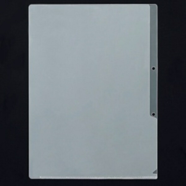 Nicks 2-Hole Clear File Folder A4 0.2mm 10 Sheets