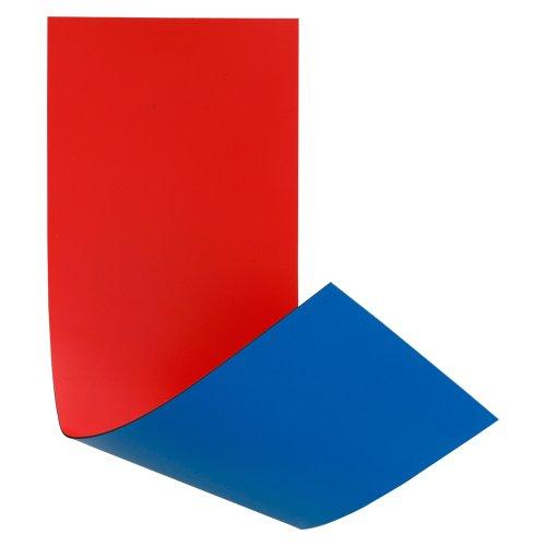 Veloss MagTouch Sheet Double-Sided Color 30×100mm MN-3010W(RD×BL) Red×Blue