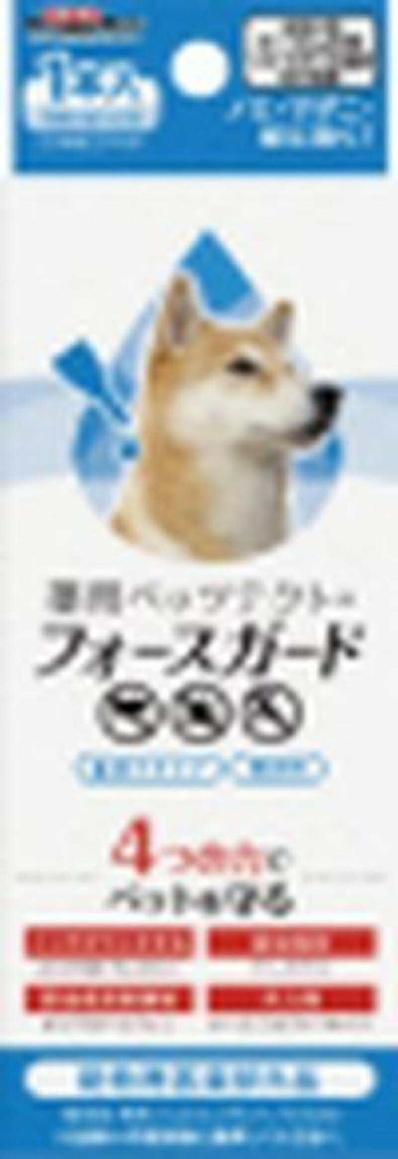 Medicated Petztect + Force Guard for Medium Dogs, 1 bottle, 1 item only