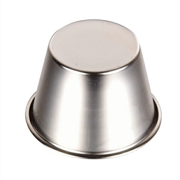 Pearl Metal Raffine Stainless Steel Jumbo Pudding & Muffin Cups D-6214