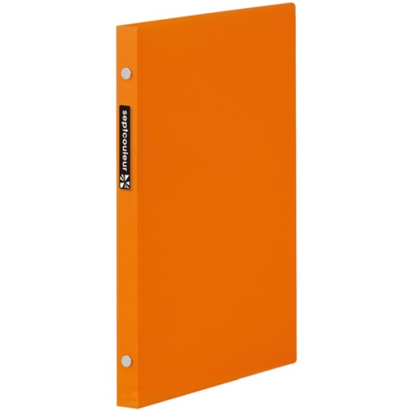 Maruman Loose-Leaf Binder A5 Sept Couleur 20-Hole Orange F083B-09