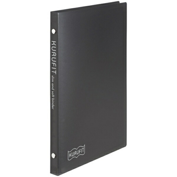 Maruman Loose-Leaf Binder A5 Kurofit 20-Hole Black F091-05