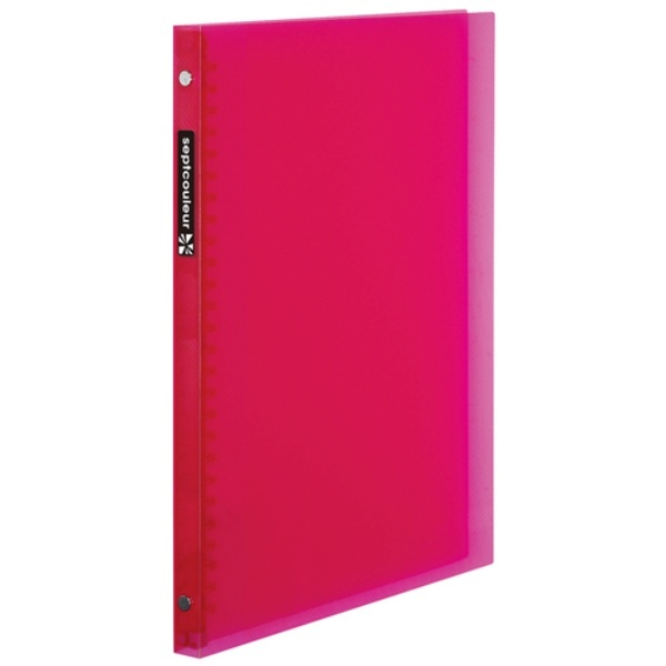 Maruman Loose-Leaf Binder B5 Sept Couleur 26-Hole Pink F007B-08