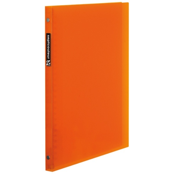 Maruman Loose-Leaf Binder B5 Sept Couleur 26-Hole Orange F007B-09