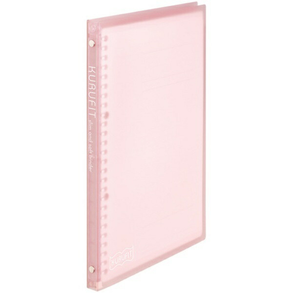 Maruman Loose-Leaf Binder B5 Crufit 26-Hole Light Pink F020-38