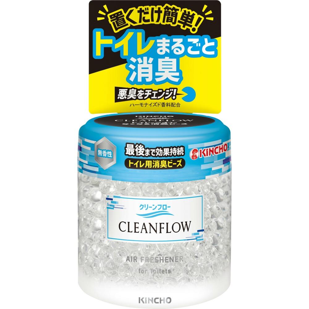 Clean Flow Toilet Deodorizing Beads 60 Days Fragrance-Free 170g
