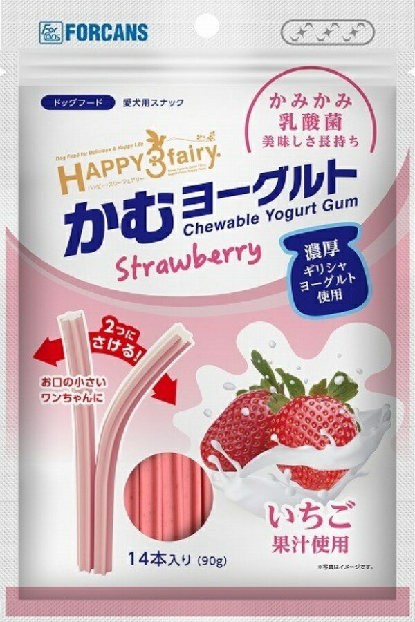 Forcans Forcans Chewable Yogurt Strawberry