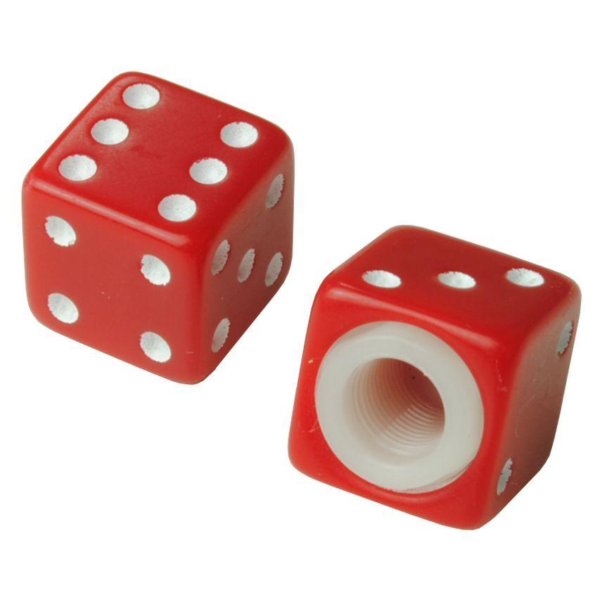 AP Tire Valve Cap Die Red (2-Pack)