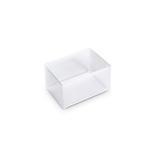 raaco 55x79x47mm Small Parts Tray (4 pcs) Translucent Esco EA661AA-55