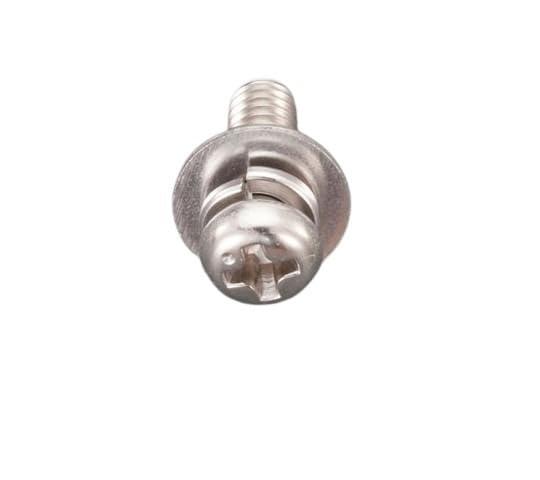 M4x15mm Pan Head Semiscrew (Stainless Steel / P=3 / 20 pcs)