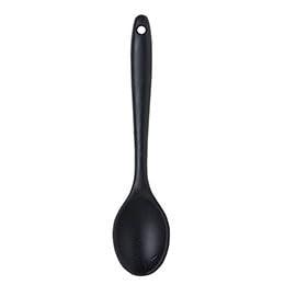 Sato Metal Industries SALUS Silicone Black Mini Spoon SALUS205815
