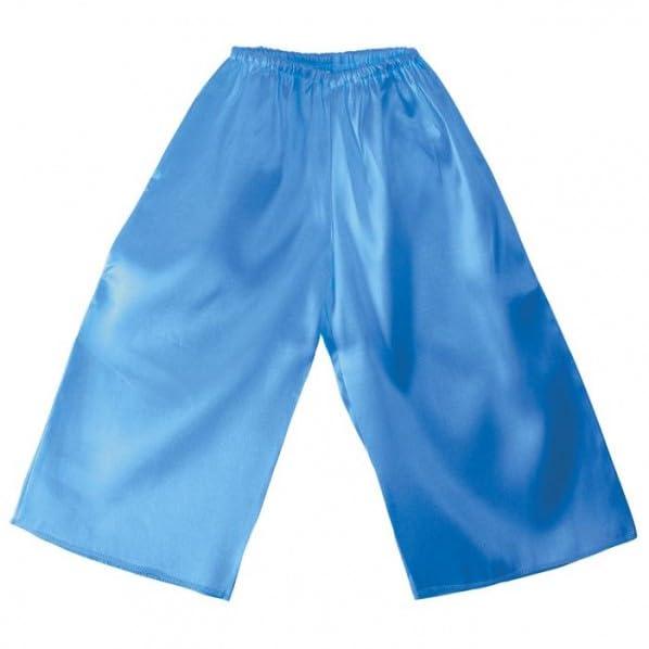 Soft Satin Pants Blue L