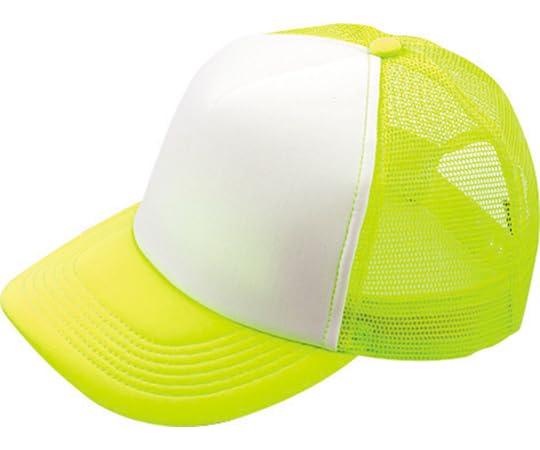 [Artec] Event Mesh Cap Fluorescent Yellow × White 125 36519