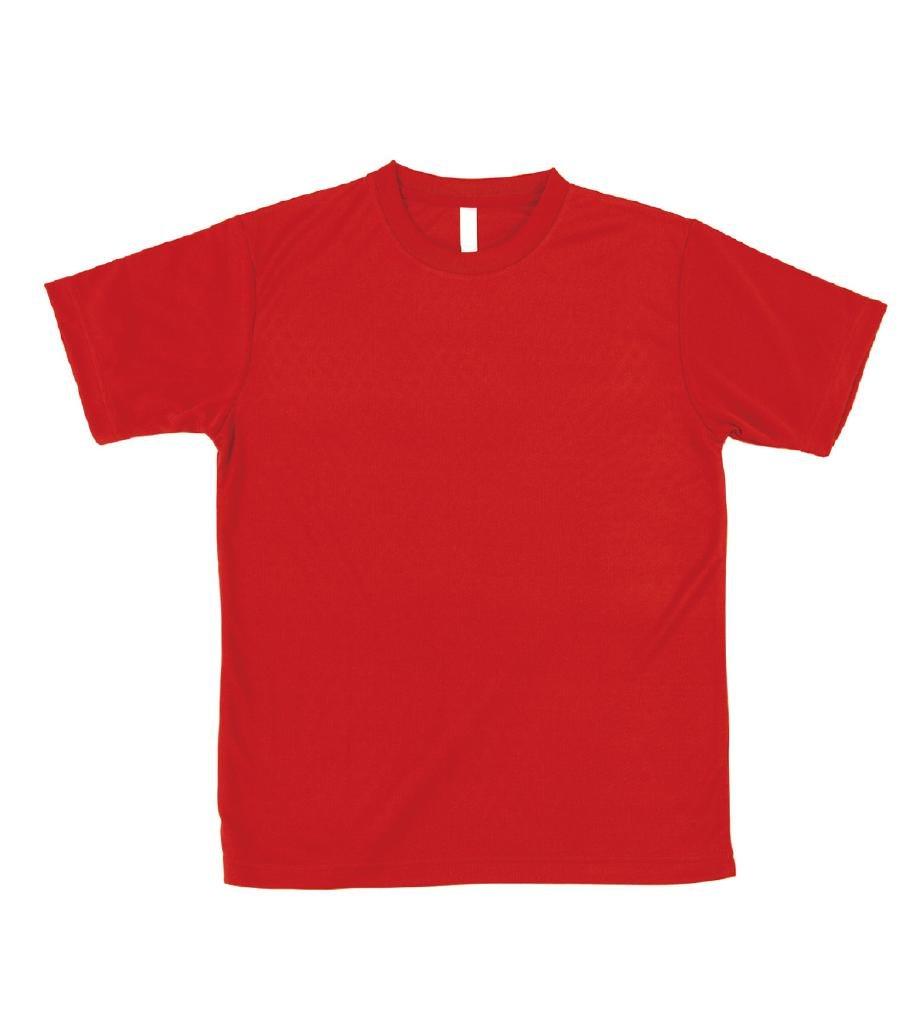AT Dry T-Shirt M Red 150g 100% Polyester