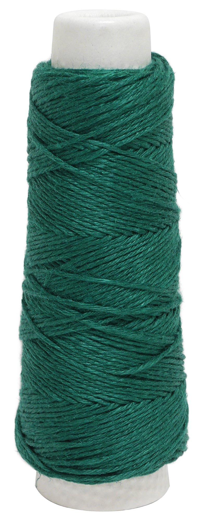 Hamana Linen Thread 30 Medium Weight Col.107 Green Family 30g Approx. 50m 2401