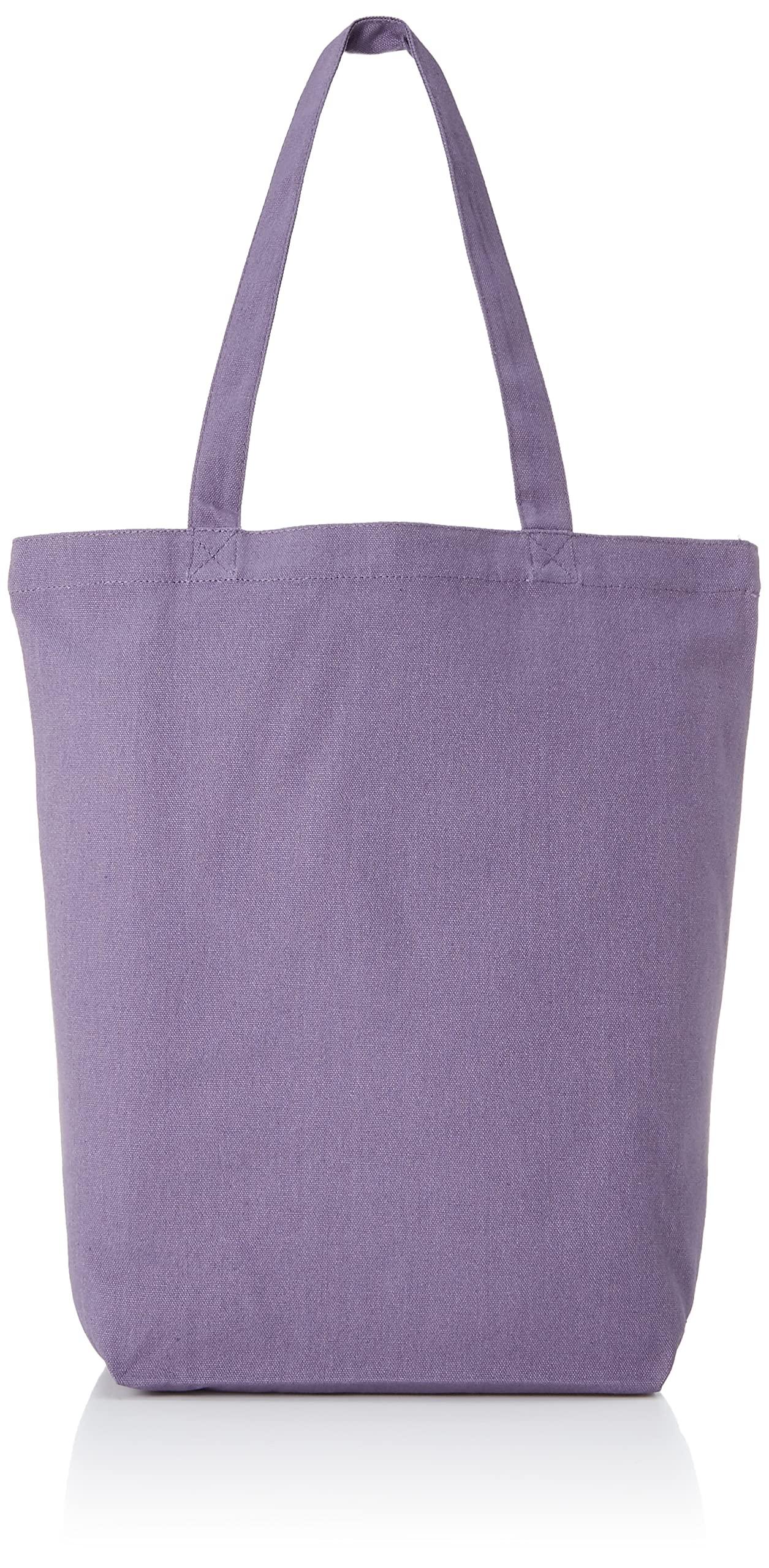 [United Athle] Regular Canvas Tote Bag Stone Purple M