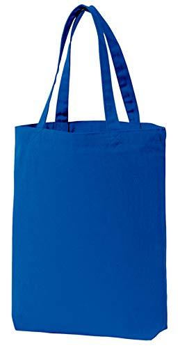 [Printstar] Back Canvas Tote Bag 00778-TCC Royal Blue Japan M (Equivalent to Japanese Size M)