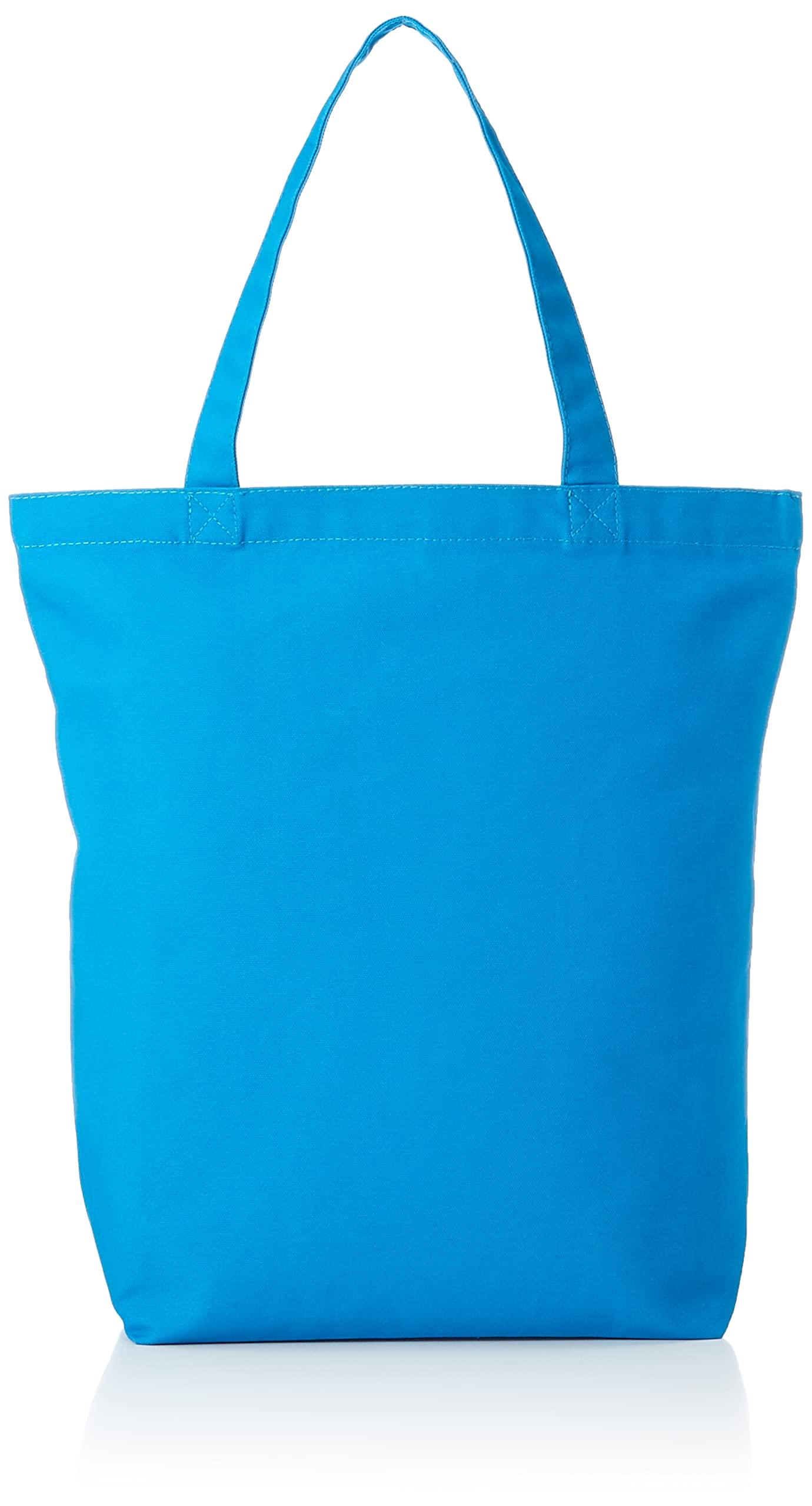 [Printstar] Back Canvas Tote Bag 00778-TCC Turquoise Japan M (Equivalent to Japanese Size M)