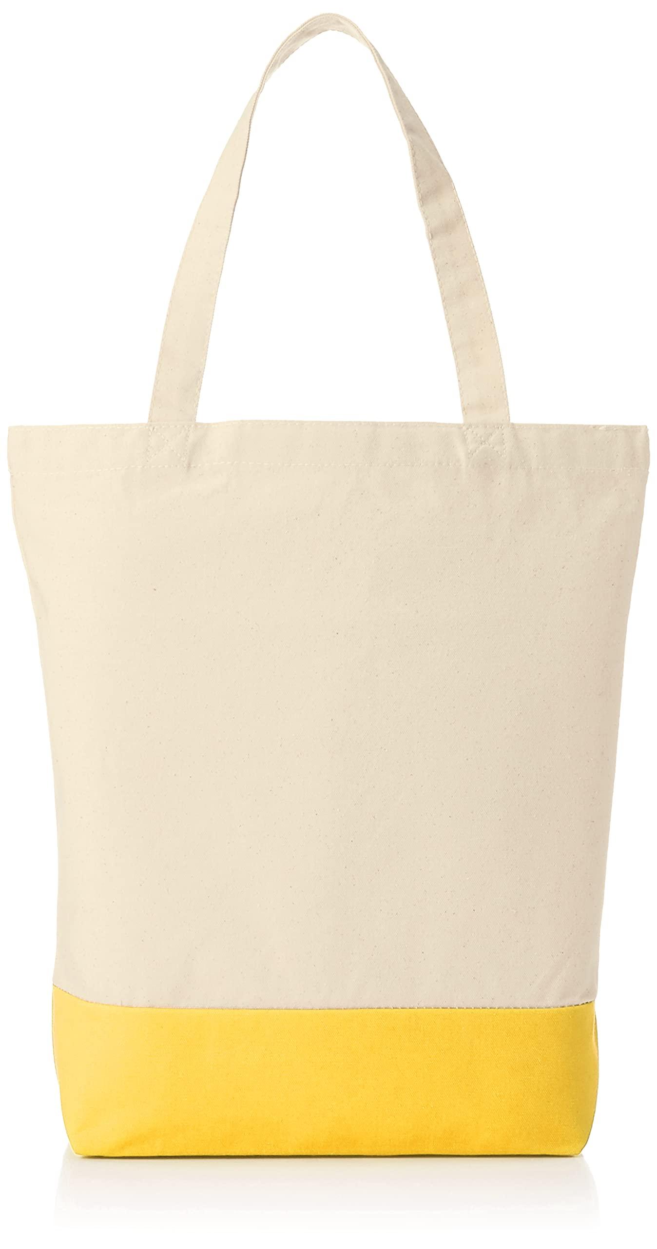 [Printstar] TWT Canvas Two-Tone Tote M 00780-TWT_M Natural × Daisy Japan M (Equivalent to Japanese size M)