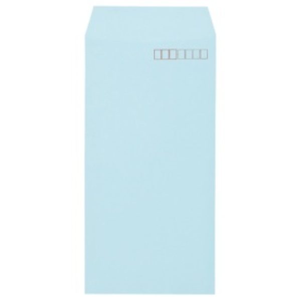 King Corporation Envelope Soft Color Long Type 3 with Tape 50 Sheets Blue N3S80BQ50