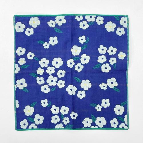 Prairie Dog Pocchi Triple Gauze Handkerchief White Floral Dress LSB2024