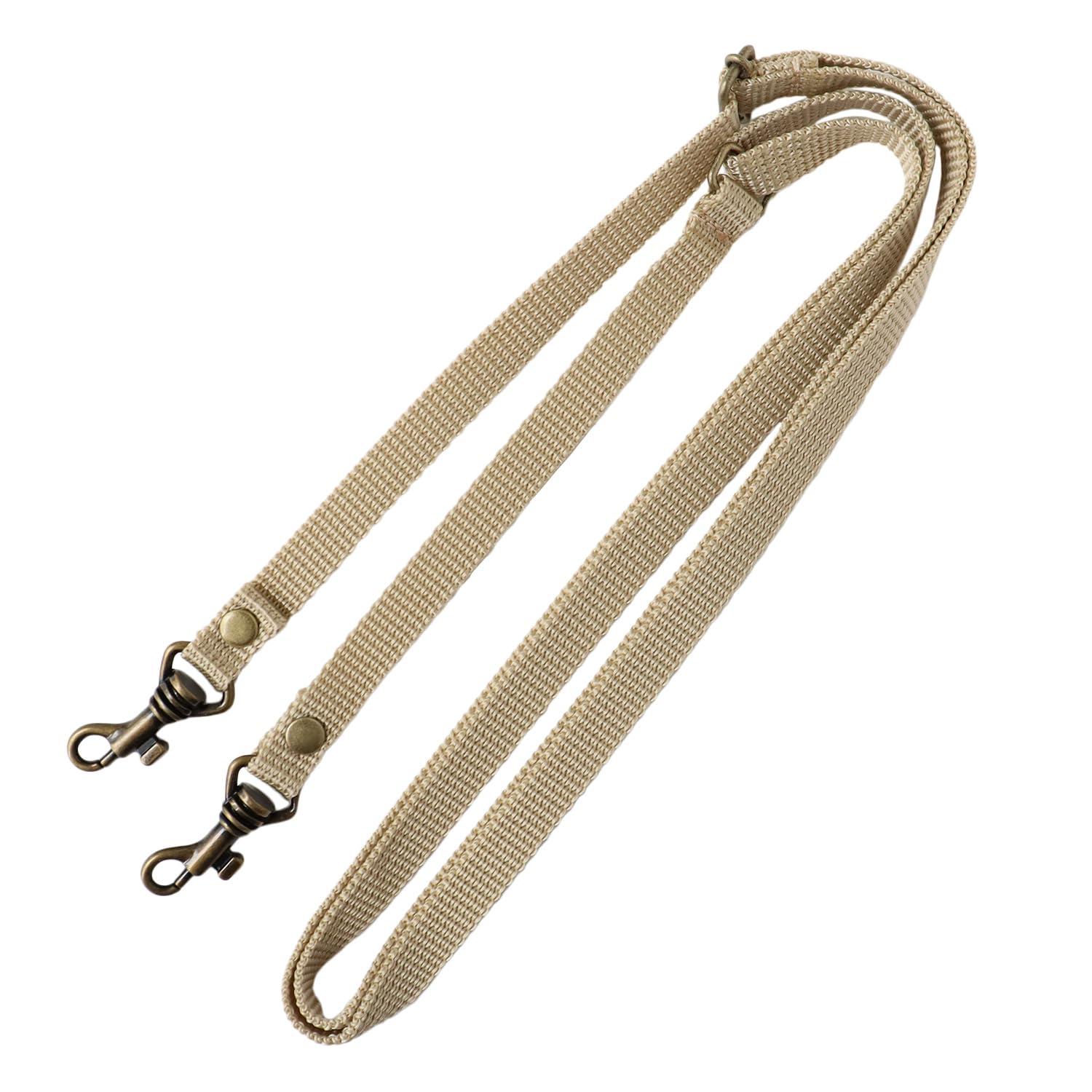 Nippon Chuko Shoulder Strap Width: 1cm PP Tape Total Length: Approx. 130cm max Beige S1140-E Craft Supplies Bag Materials Shoulder Strap