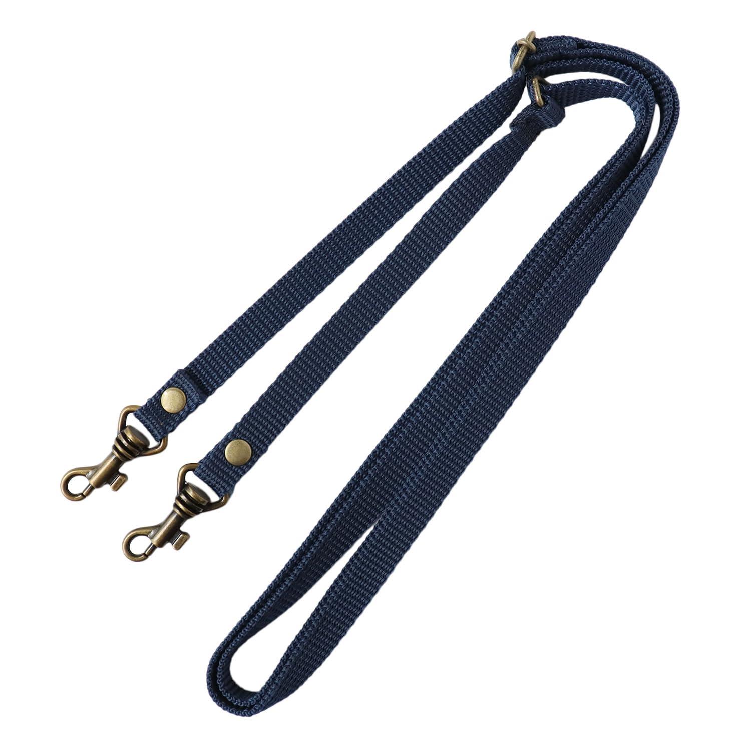Nippon Chuko Shoulder Strap Width: 1cm PP Tape Total Length: Max approx. 130cm Navy Blue S1140-N Craft Supplies Bag Materials Shoulder Strap