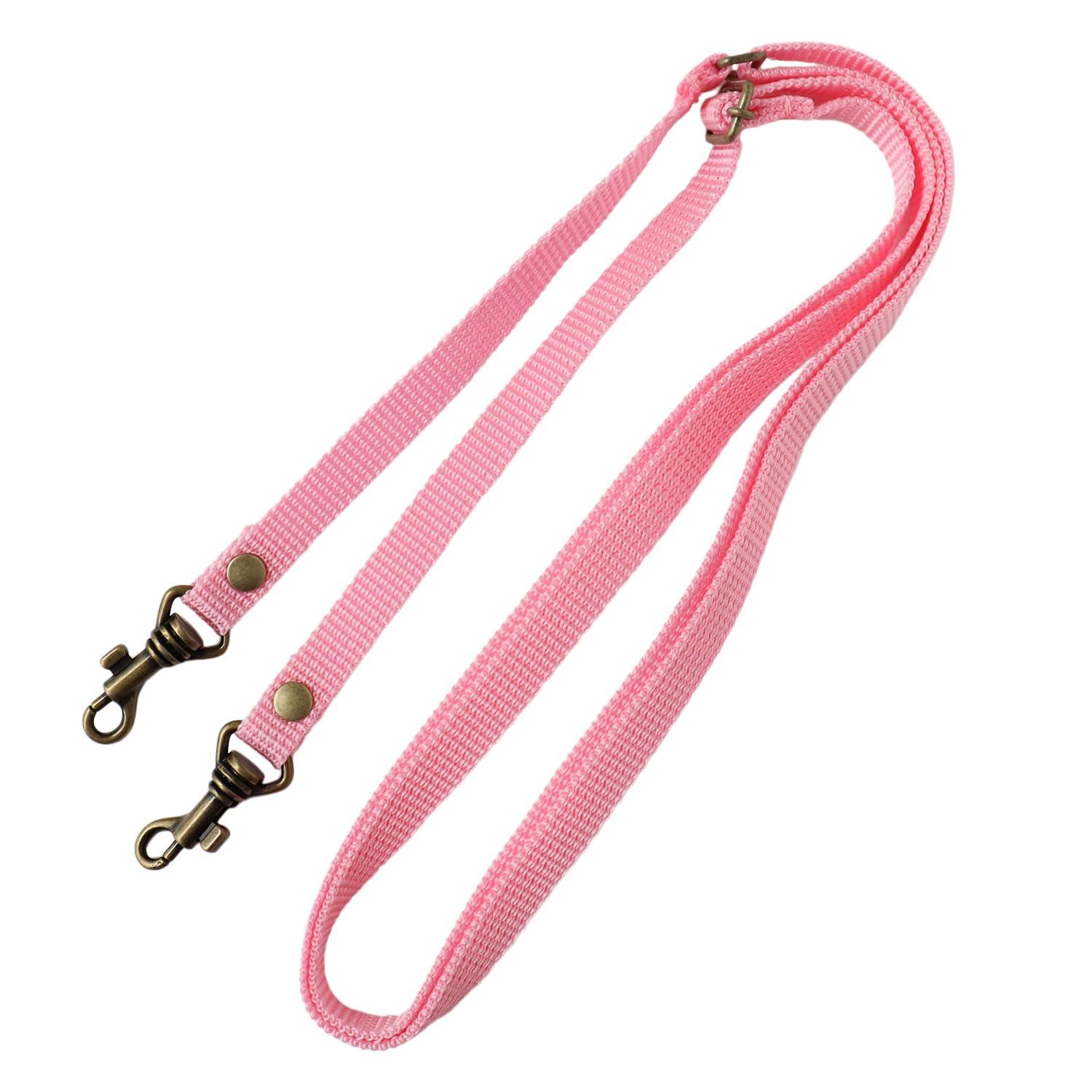 Nippon Chuko Shoulder Strap Width: 1cm PP Tape Total Length: Approx. 130cm max Pink S1140-PI