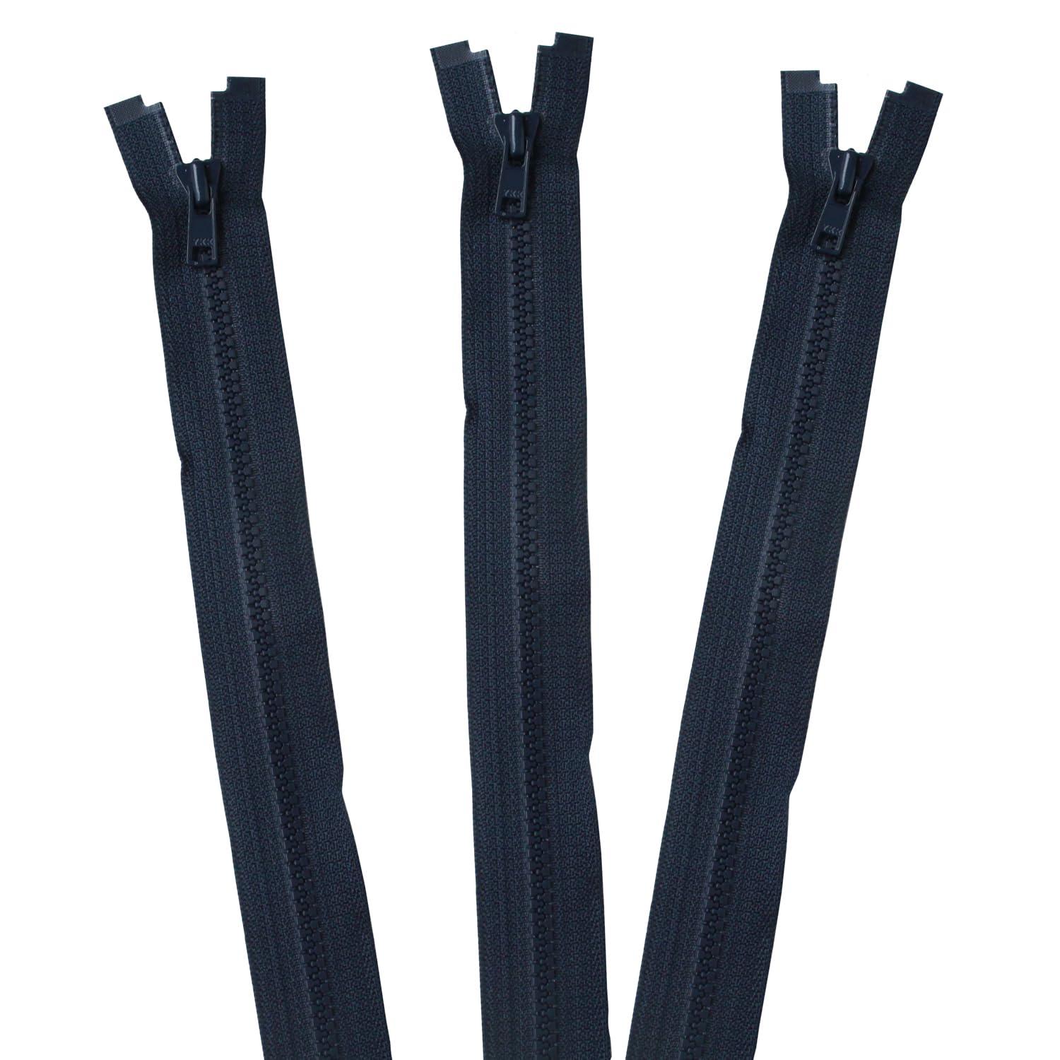 Nippon Chuko Bisron Open Fastener 40cm 3-Pack in Same Color col.560 Navy 3VS40-560