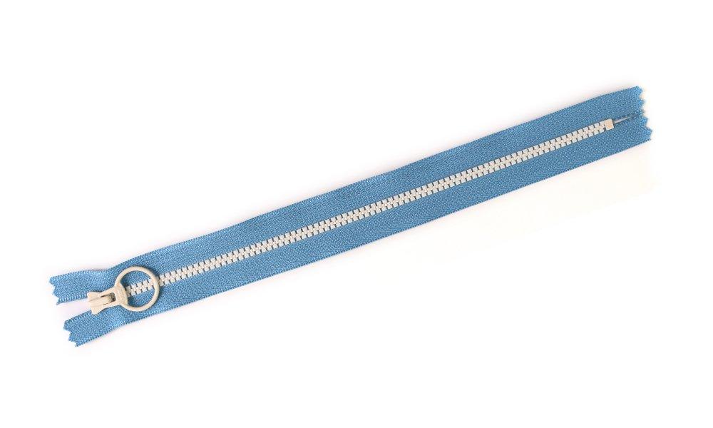 YKK Y.K.K. Combi Fastener 20cm Cyan × Cream 5-Pack 3VSC20-XH252