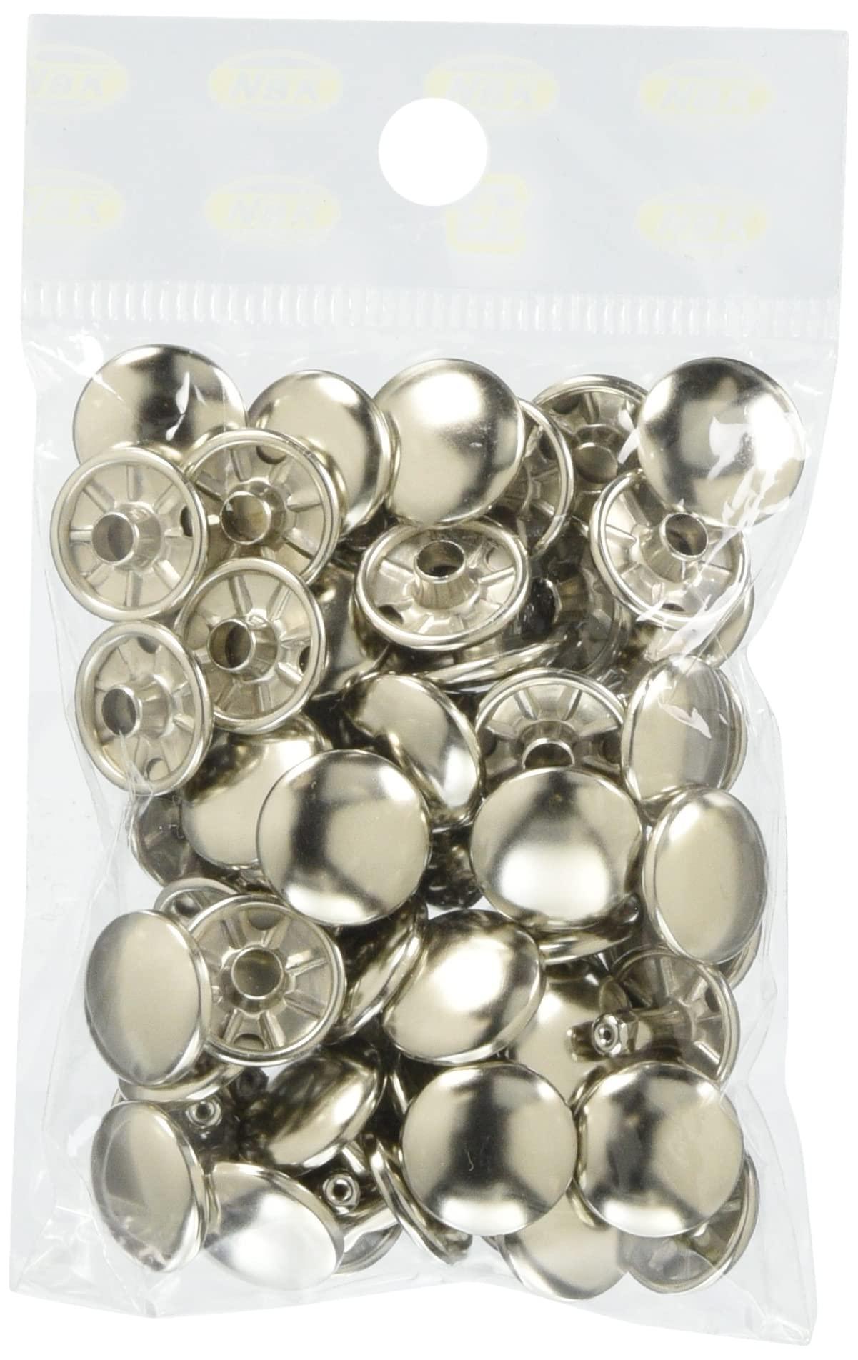 Nippon Chuko Double-Sided Rivets Extra Large Size Silver φ13mm 30-Piece Pack F3-15-30 Craft Supplies Craft Materials Rivets
