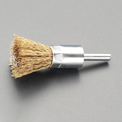 10mm/6.0mm Shaft Mounted Brush (End Type, Steel)