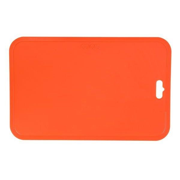 Pearl Metal Cutting Board M Size Dishwasher Safe Made in Japan Antibacterial Plus Colors Orange No.14 CC-1544