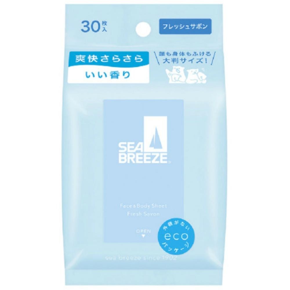 Sea Breeze Face & Body Wipes N Fresh Soap Fine Today 14480-001