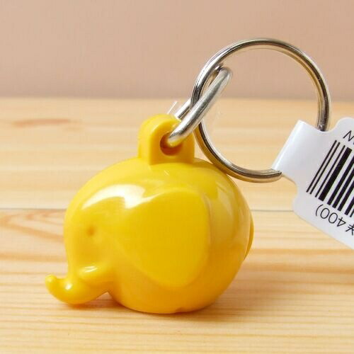 Norsu Elephant Keychain Yellow