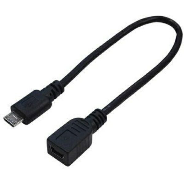 Conversion Master USB Cable for Smartphones Data Transfer & Charging Compatible microB Male - MiniB Female USBMCA/M5B20F