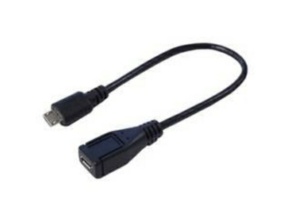 Conversion Master USB Extension Cable for Smartphones Data Transfer & Charging Compatible microB Male - Female USBMC/CA20F