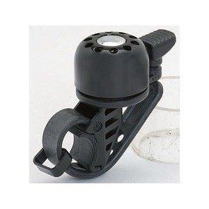 Tokyo Bell Chibimaru Free Band 2 Bell Mounting Diameter: φ19~32mm Black