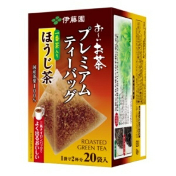 Ito En Oi Ocha Premium Tea Bags First-Picked Hojicha 1.8g ×20 bags