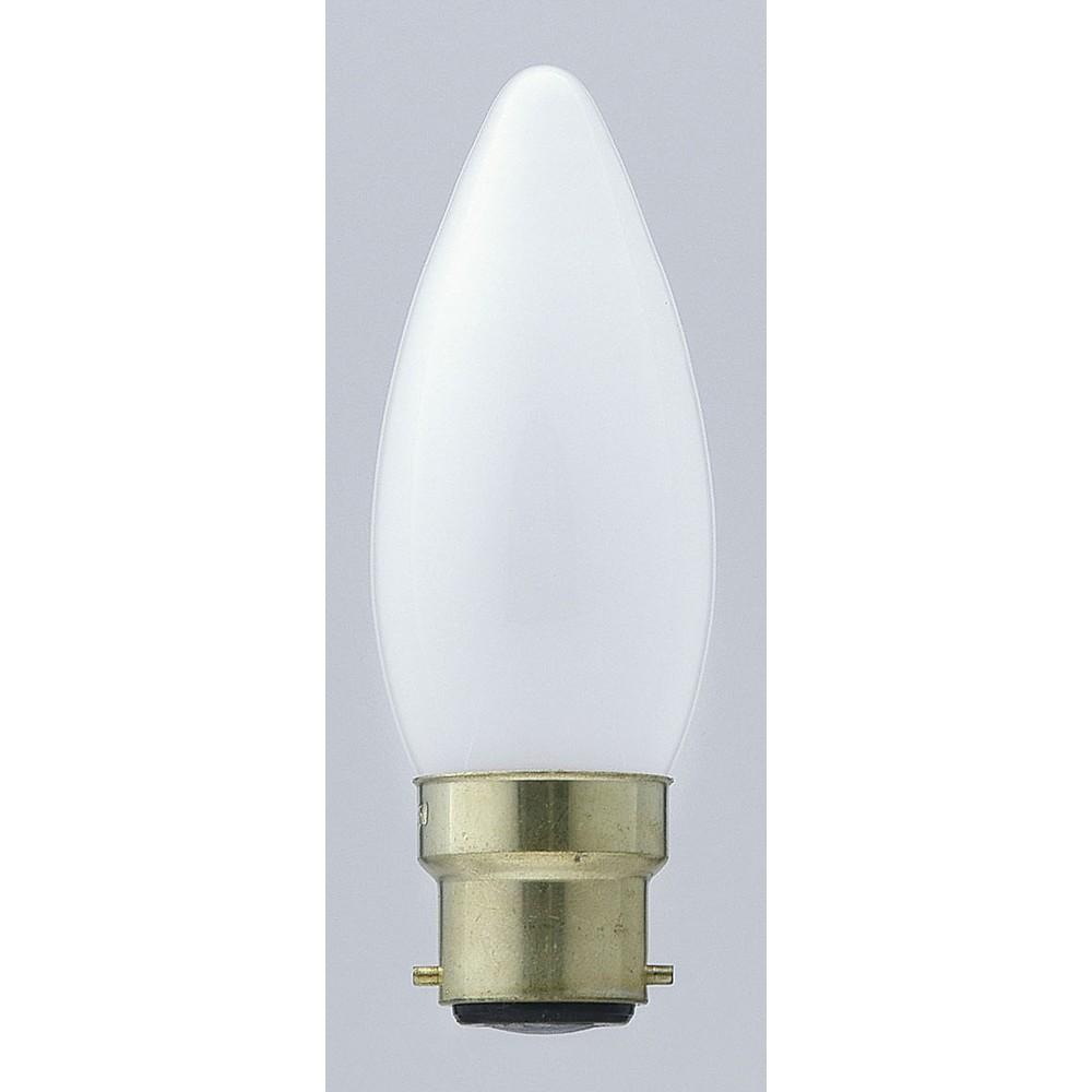 ELPA Chandelier Light Bulb B22D 25W Frosted G-704H(F)