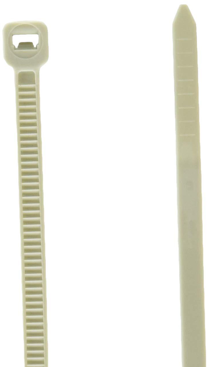 ELPA Cable Ties for Outdoor Use UV Resistant 150mm 100-Pack Tensile Strength/22.2kg Heat Resistant Weather Resistant KBZ-N150100