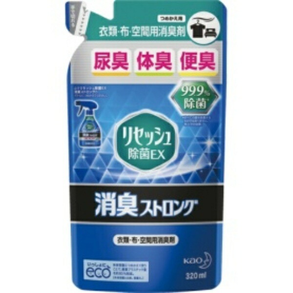 Kao LISESS Disinfectant EX Odor-Eliminating Strong Refill 320ml 1 Pack