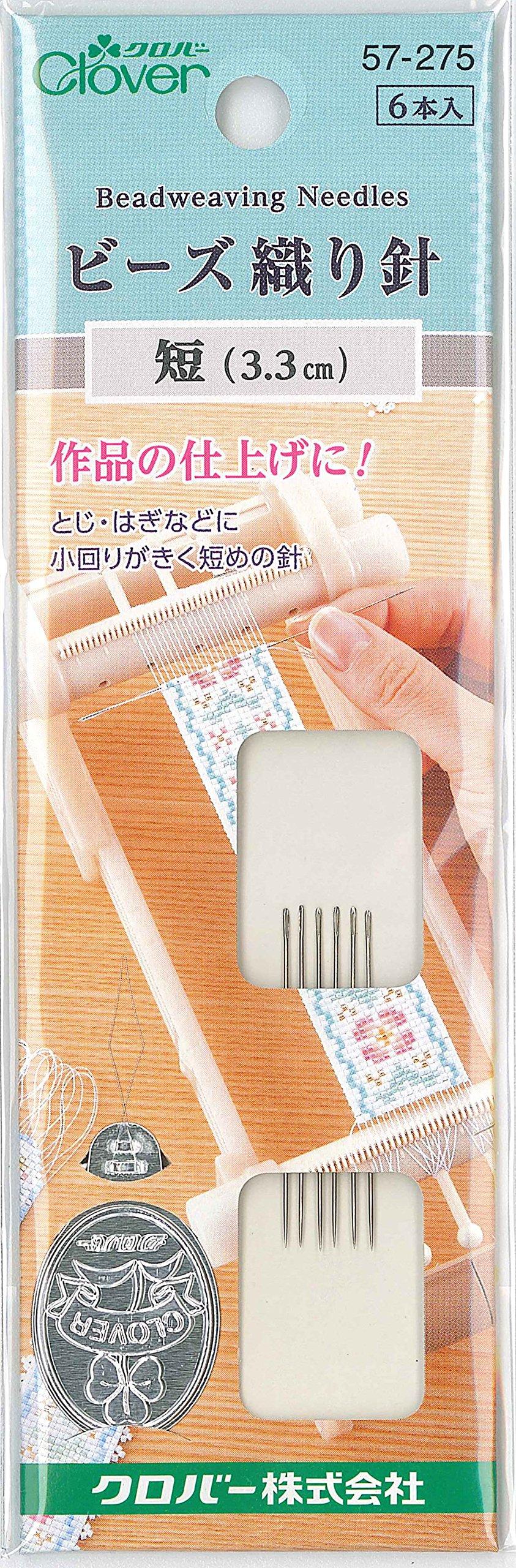 Clover Bead Weaving Needle, Short 57-275
