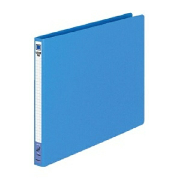 KOKUYO File Letter File, Colored Thick Cardboard Cover, 2-Hole, A4, 120-Sheet Capacity, Blue, FU-555B