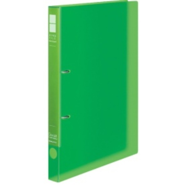 KOKUYO File Ring Binder Slim 2-Hole A4 180-Sheet Capacity Light Green F-URFC420LG