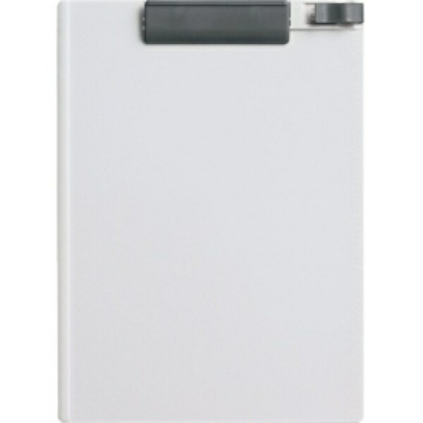 KOKUYO Clipboard K2 A4 Resin Short-Side Binding Black K2YOH-PS78D