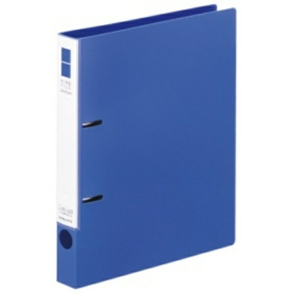 KOKUYO File Ring Binder Slim Style PP Sheet Cover B5 220 Sheets Blue FU-URF431B