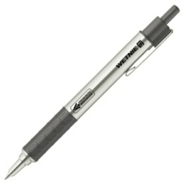 Zebra Wetニー Oil-Based Ballpoint Pen 0.7mm Gunmetal Barrel Black Ink P-BA100-GBK