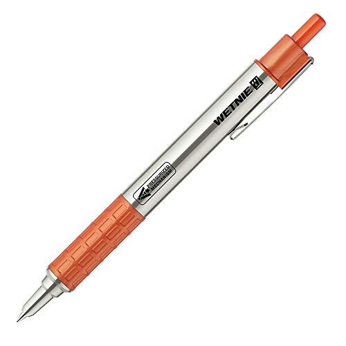 Zebra Wetニー Oil-Based Ballpoint Pen 0.7mm Orange Barrel Black Ink P-BA100-OR
